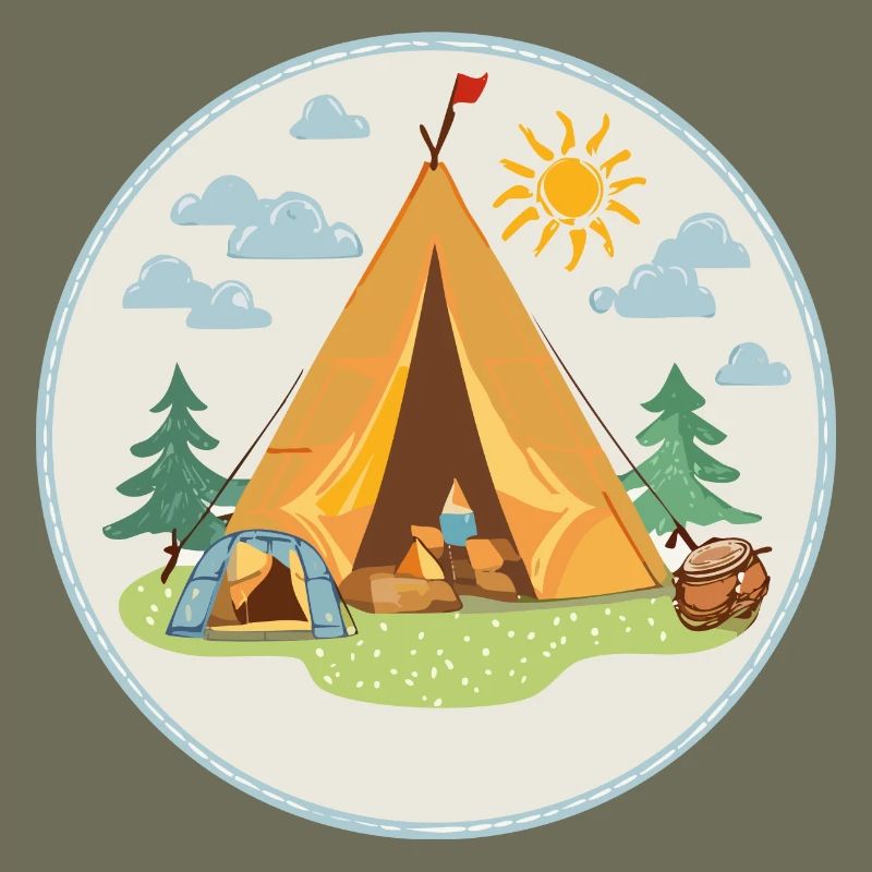 Camping TShirt