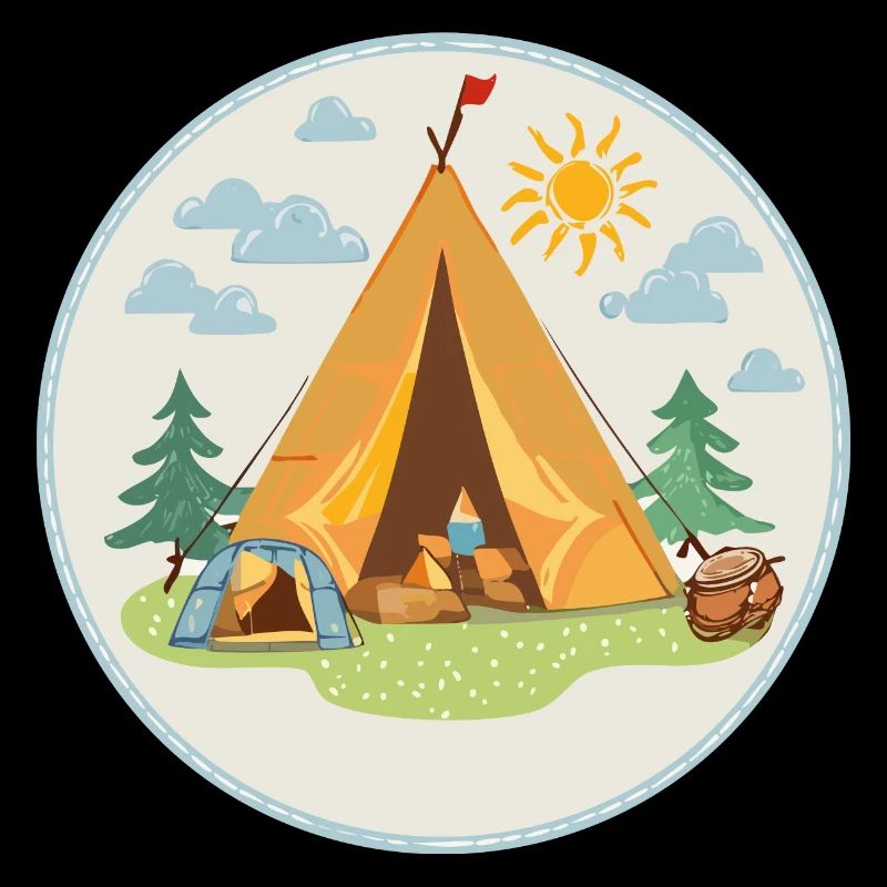 Camping TShirt