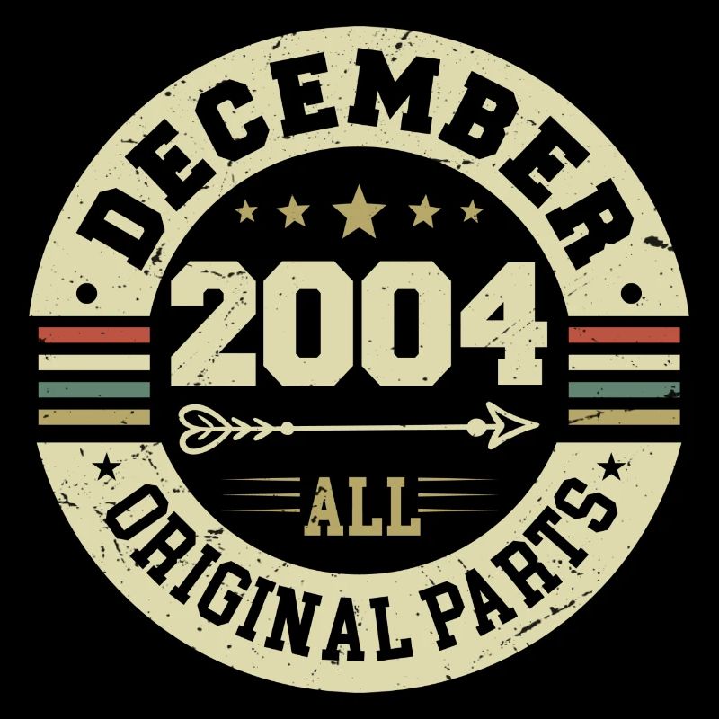 Légendes Anniversaire Décembre 2004 Naissance Cadeau