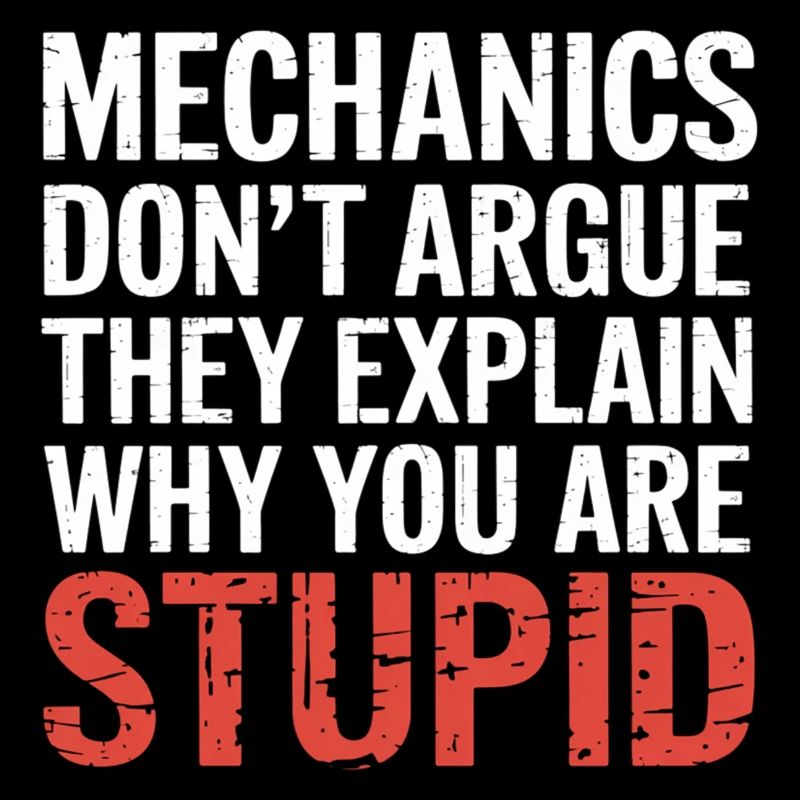 Mechanics Explain Why You Are Stupid 5