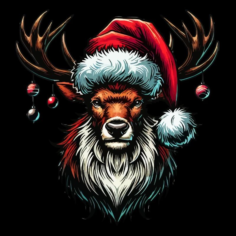 Deer Christmas Reindeer