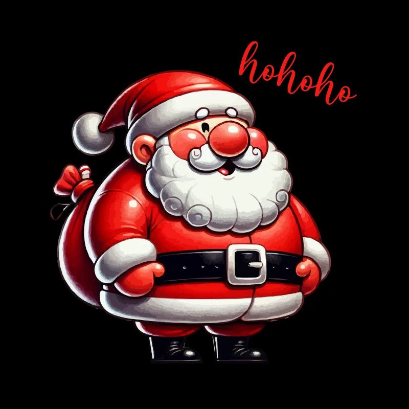 weihnachtsmann comic hohoho