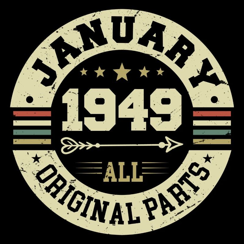 Janvier 1949 - Anniversaire en janvier 1949