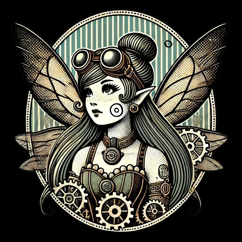 Fée Steampunk Vintage