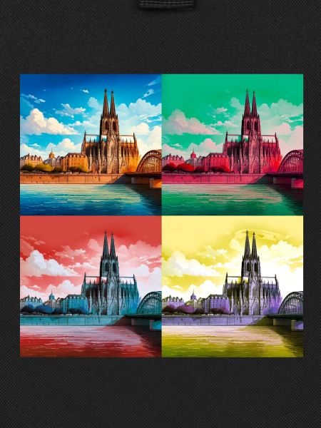 Cologne Cathedral,Cathedral,Cologne,Hearts,Painting,Warhol