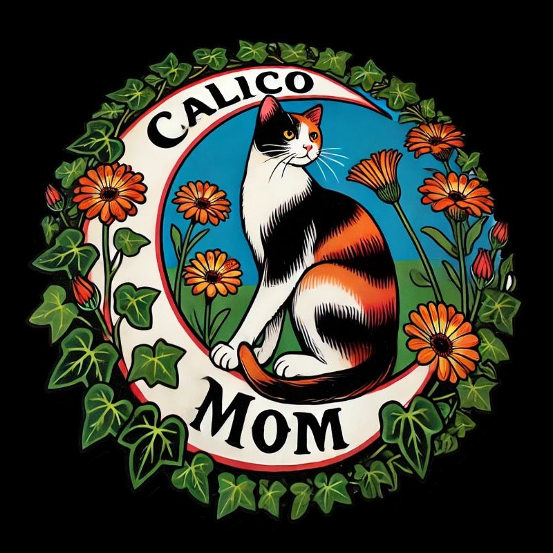 Calico Cat Moon