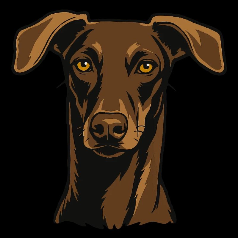 Stolzer Windhund – Edler Blick