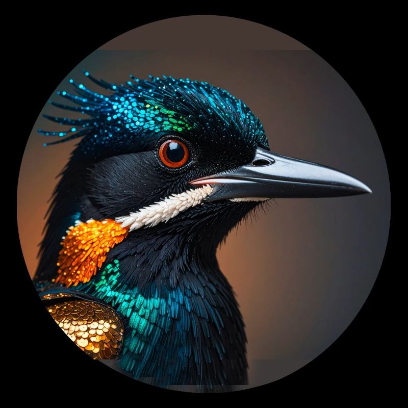 kolibri,vogel, illustration,bunt,glitzer,eisvogel