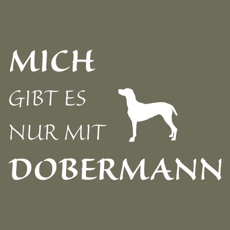 Nur mit Dobermann