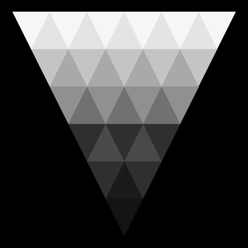 Abstract triangle