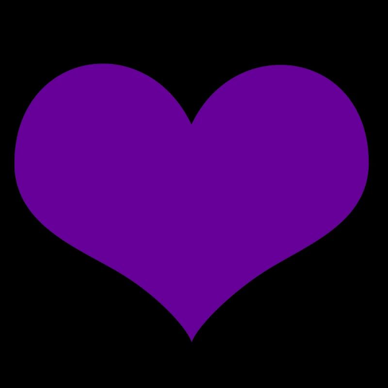 Coeur violet