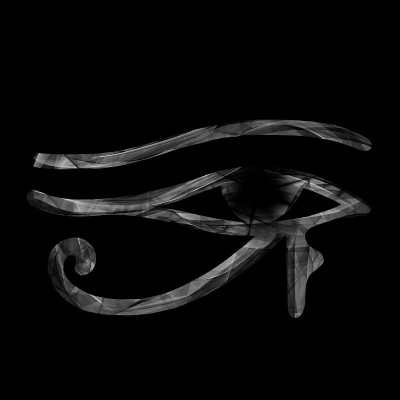 Œil Horus gris