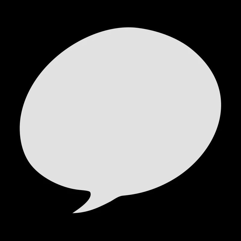 speech bubble