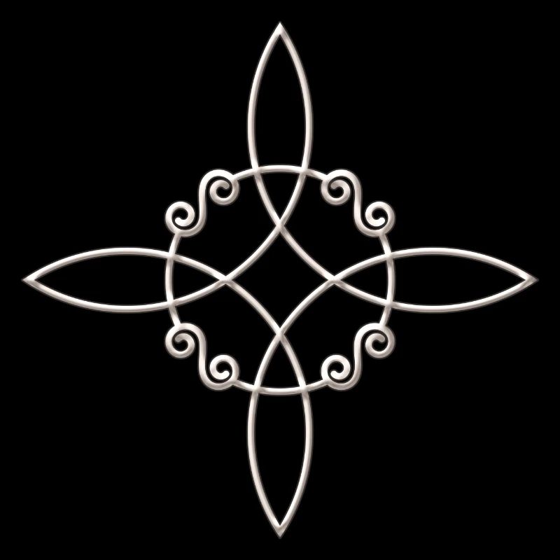 Witch`s Knot, Hexenknoten, Bindet die 4 Elemente