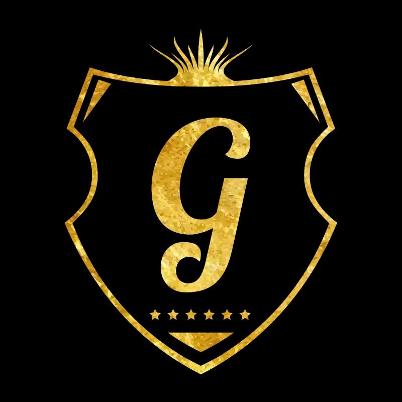 G buchstabe gold
