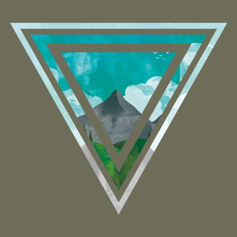 mountains triangle