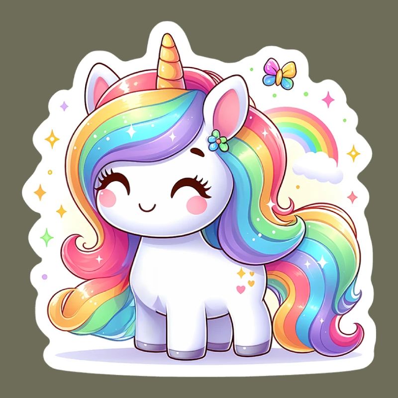 Regenbogen-Einhorn