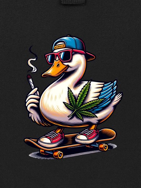 Extremely cool duck