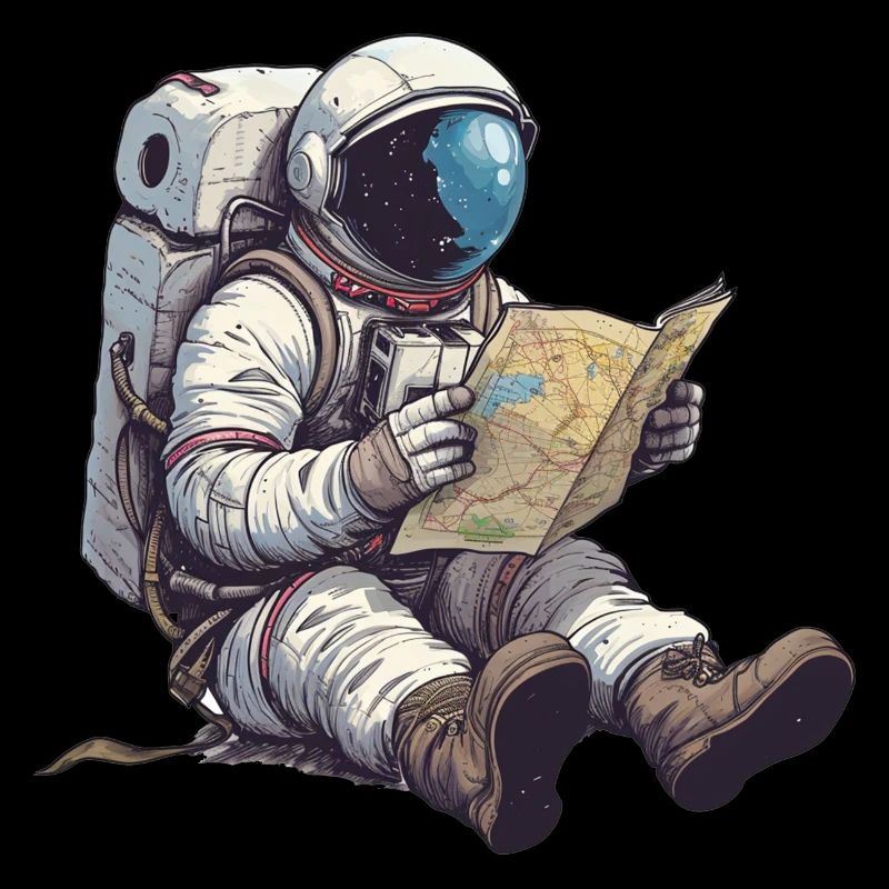 ASTRONAUTE MARS PLANET GPS ETOILE