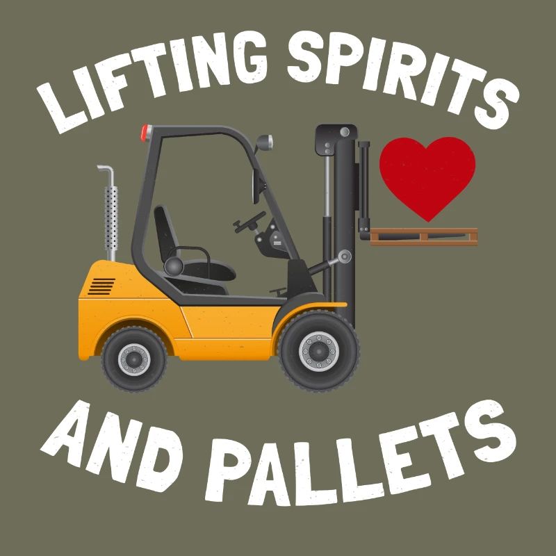 Forklift Operator Heavy Equipment Driver Funny