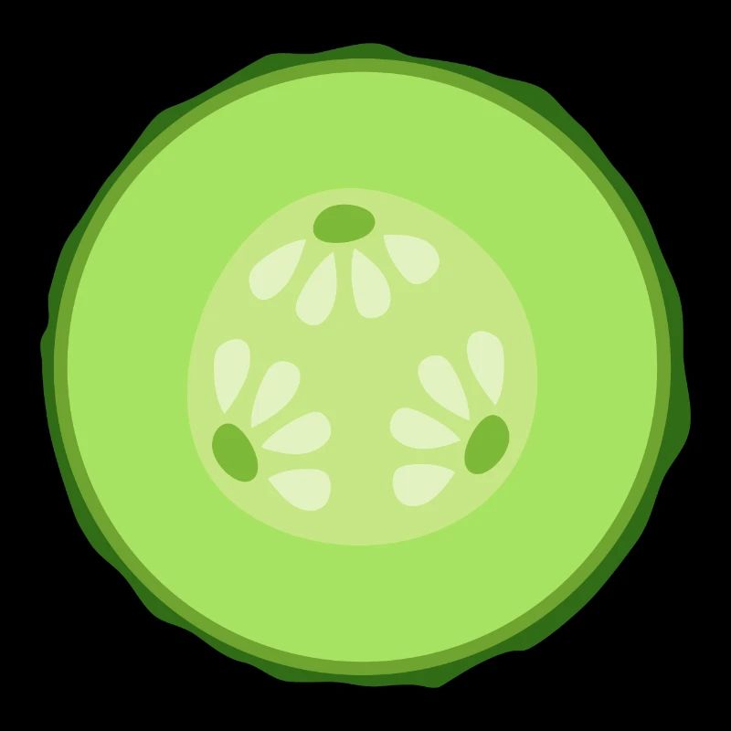 Tranche de concombre