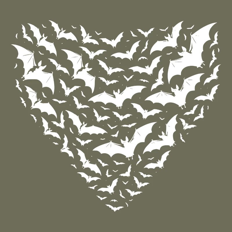 Elegant flight bats as a swarm at night