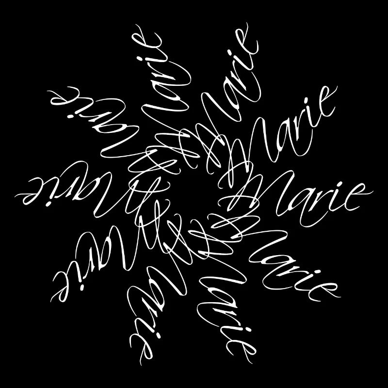 Marie Name Mandala