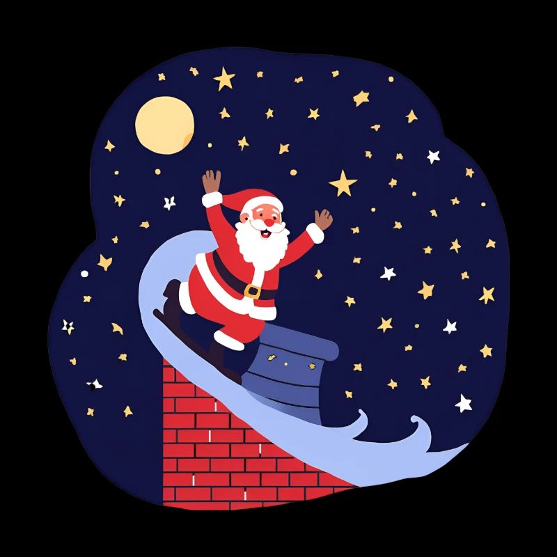 Le Père Noël arrive