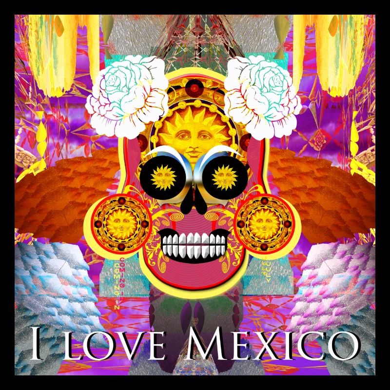 Mexiko Schädel