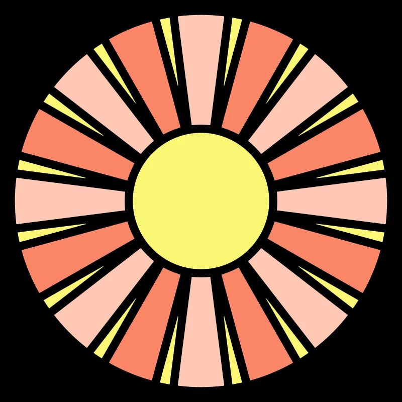 Bright Sun Rays Summer Glow Light Warmth