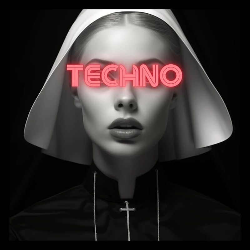 The Techno Nun - Rave Design