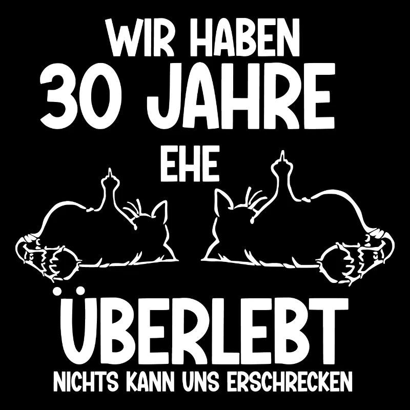 30 Jahre Ehe überlebt Perlen Hochzeit Hochzeitstag