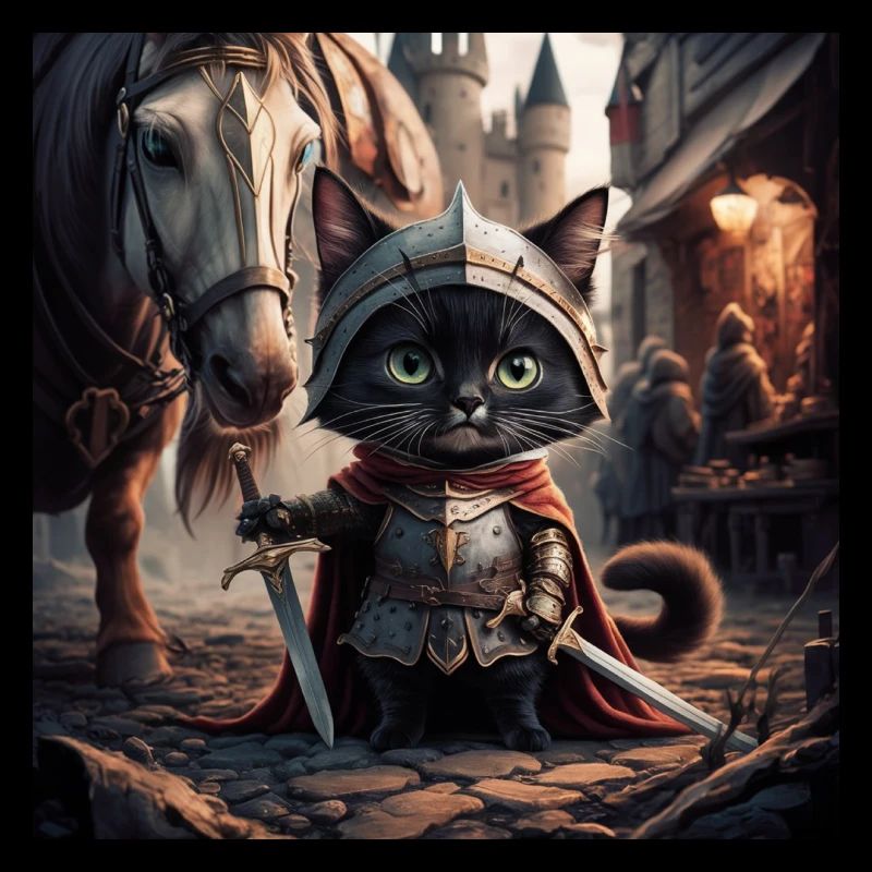 Die Ritterkatze - Eine Reise ins Mittelalter