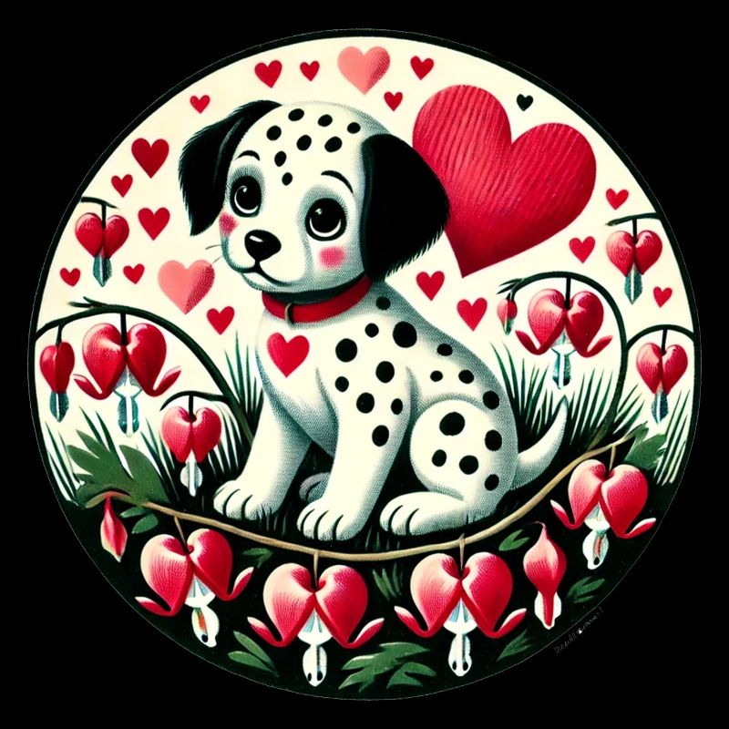 Dalmatian Valentine