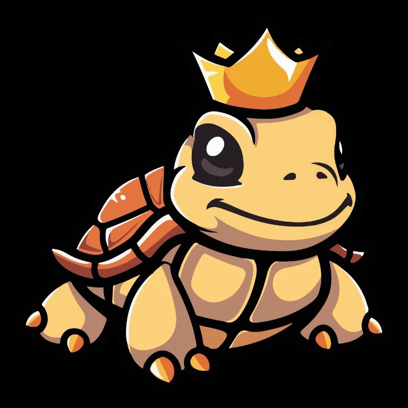 Turtle Cartoon Crown