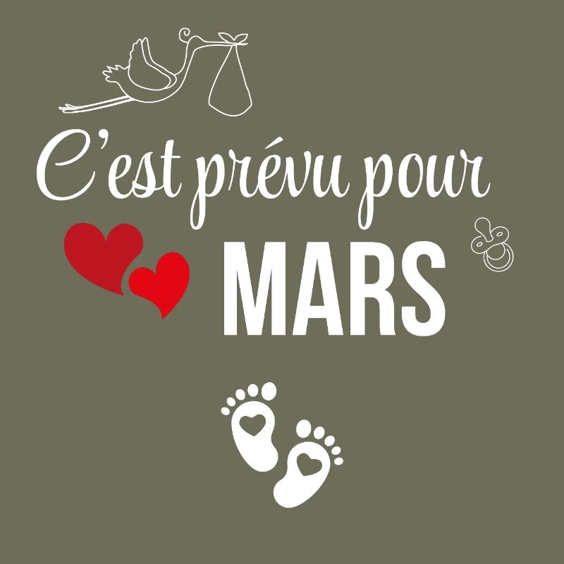 C’est prévu pour mars - annonce de grossesse