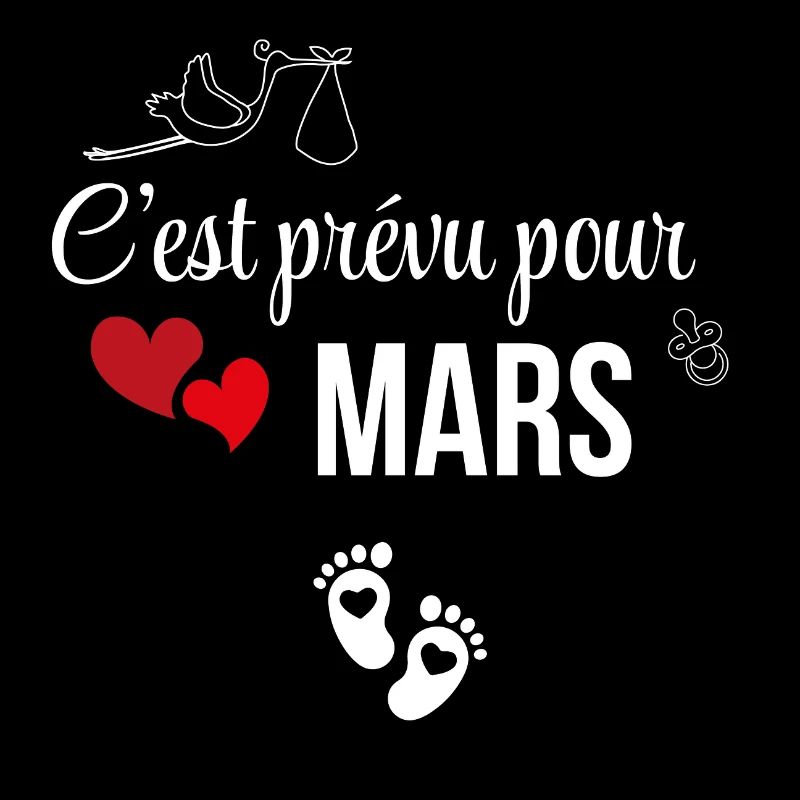 C’est prévu pour mars - annonce de grossesse