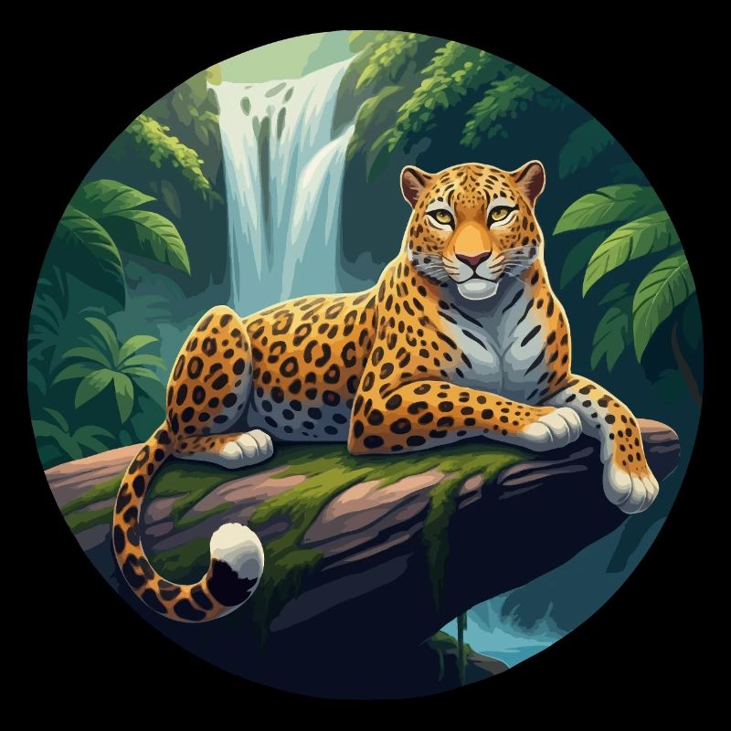 Jaguar im Dschungel