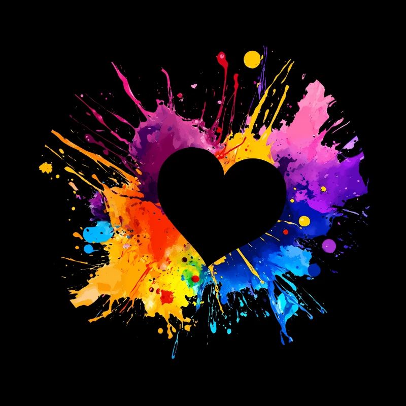Colorful Heart Valentine's Day Gift