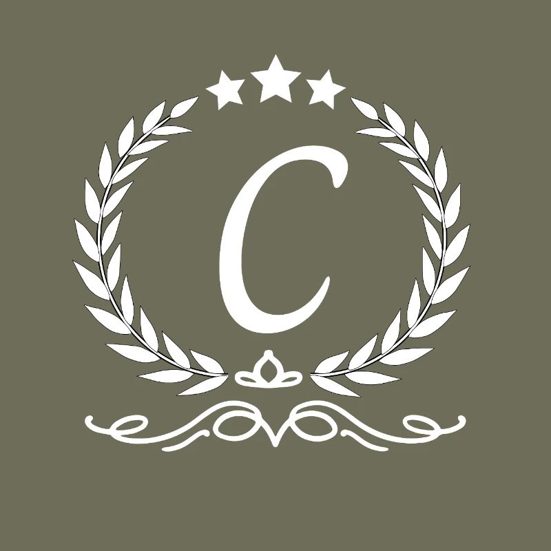 Buchstabe c Krone