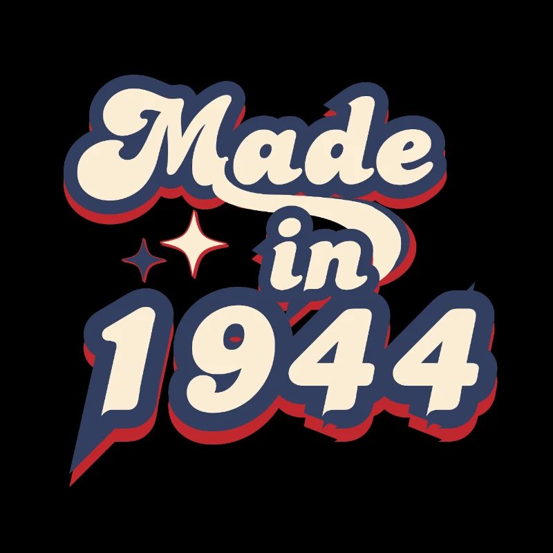 Made in 1944 retro
