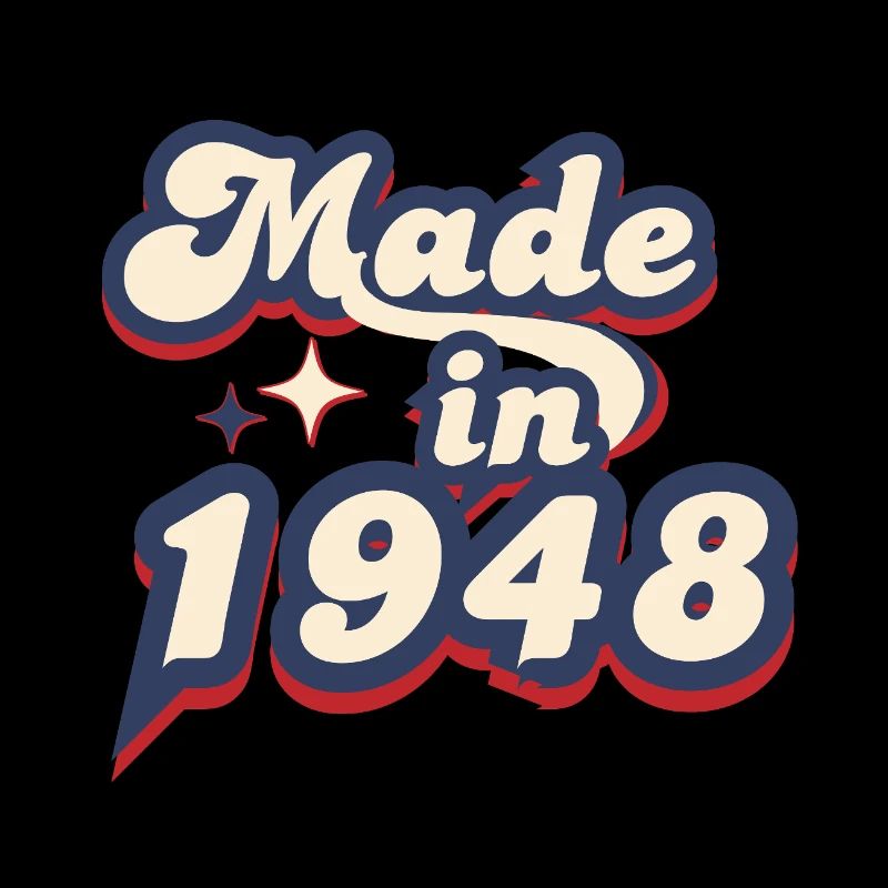 Made in 1948 retro