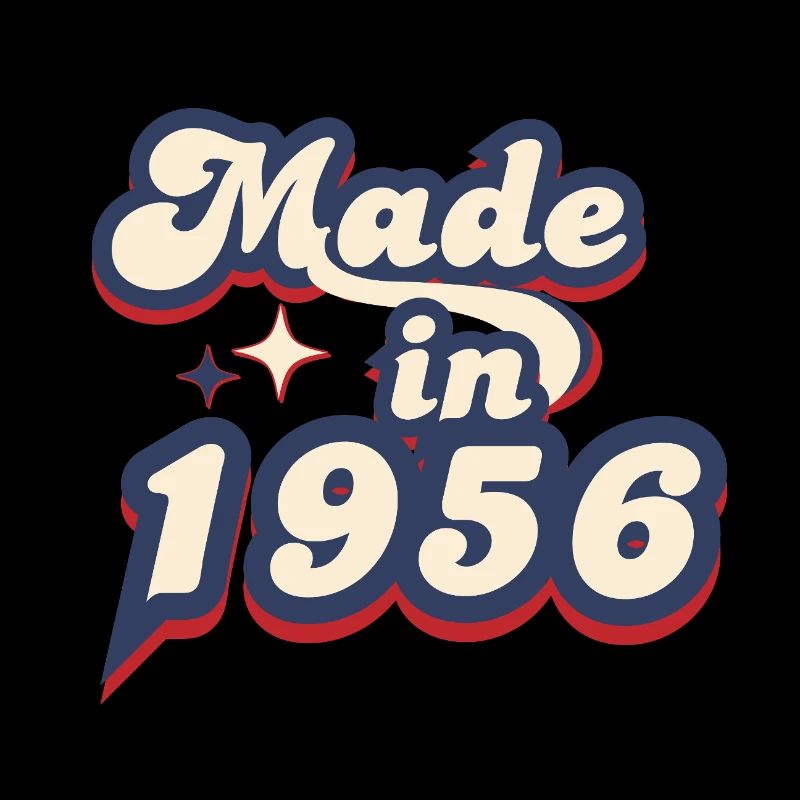 Made in 1956 retro
