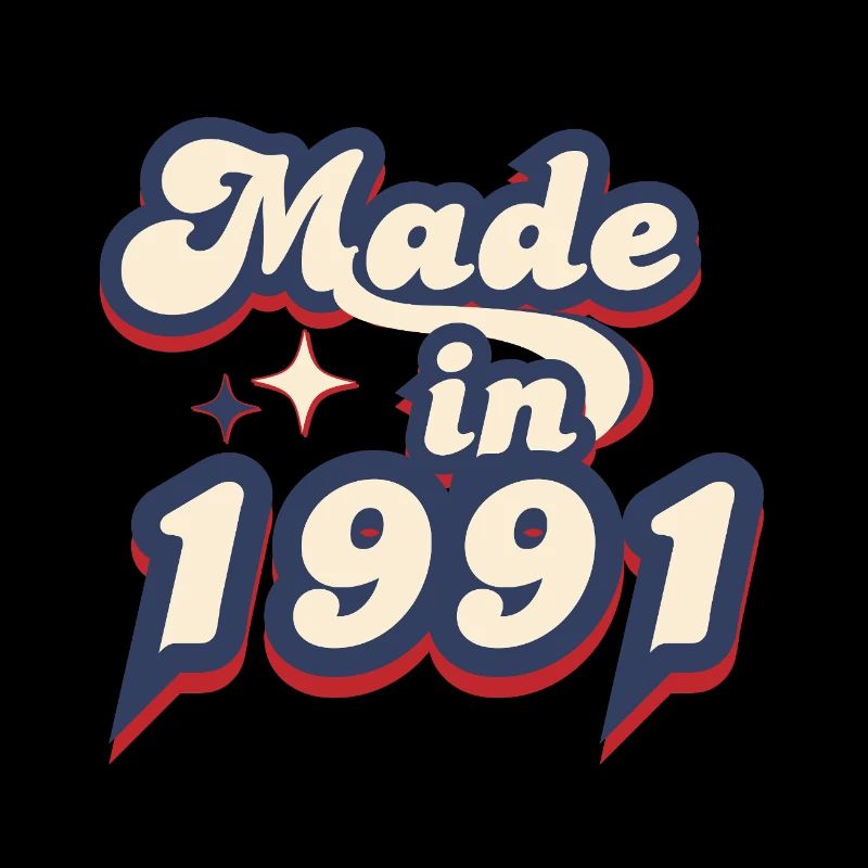 Made in 1991 retro