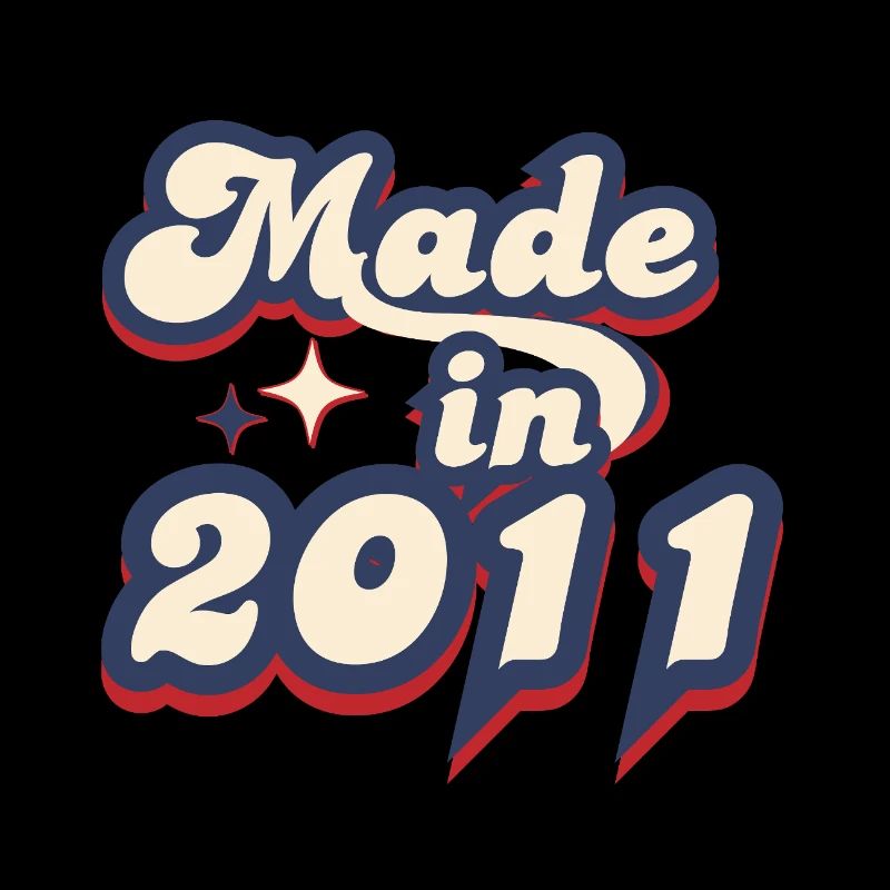 Made in 2011 retro