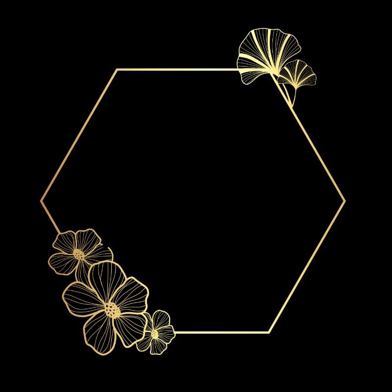La future Mariée doré floral