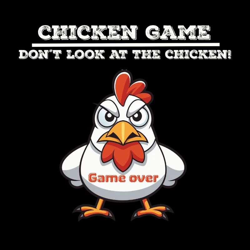Jeu de poulet blanc