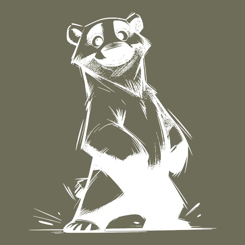 Cute bear comic darling with cuddle factor