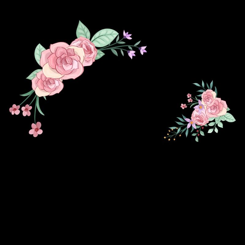 Lettre c fleurs