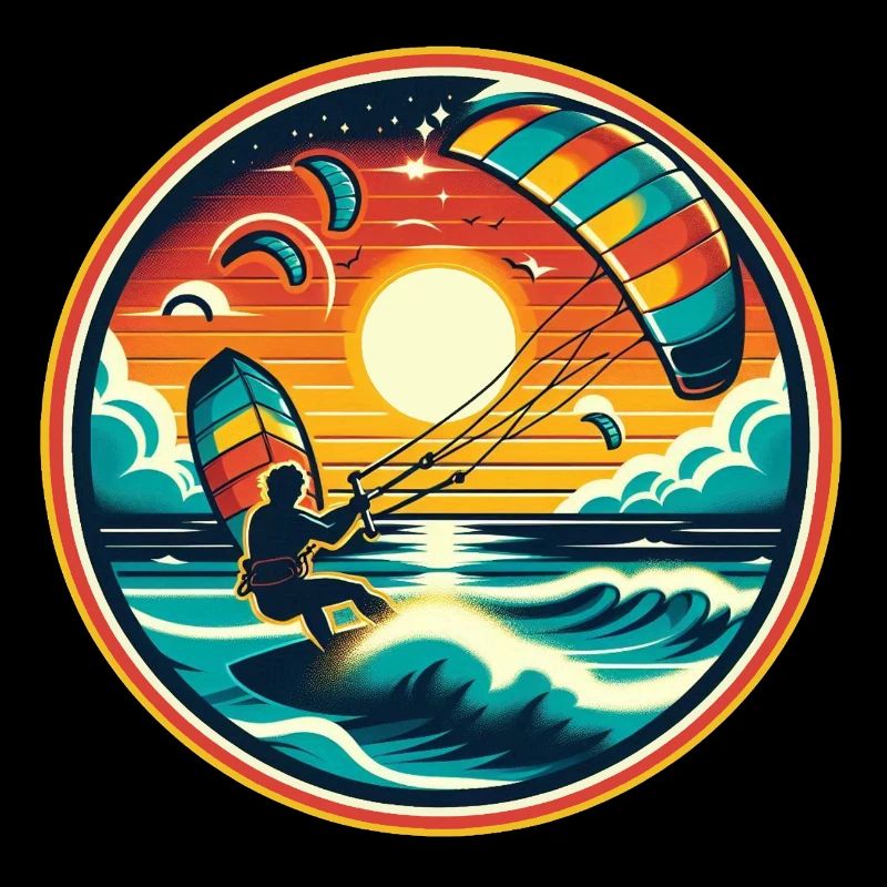 Kitesurfing